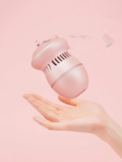Electric Foot File Grinder with dual diamond heads for dead skin removal