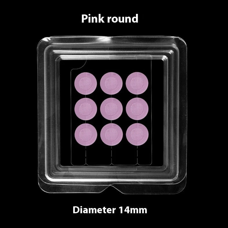 Soluble hyaluronic acid invisible microneedle acne patch sheet with 9 pieces in blister box