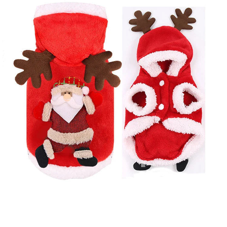 Stylish pet clothing collection featuring a range of cozy and fashionable outfits for dogs and cats