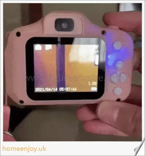 Digital Retro Camera and Recorder with 2-inch Screen, 1080p Video, and Multicolor Retro Design