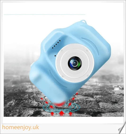 Digital Retro Camera and Recorder with 2-inch Screen, 1080p Video, and Multicolor Retro Design