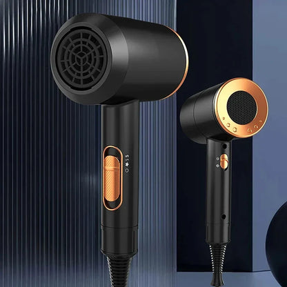 High-speed negative ion hair dryer with diffuser for fast, frizz-free drying and salon-quality results