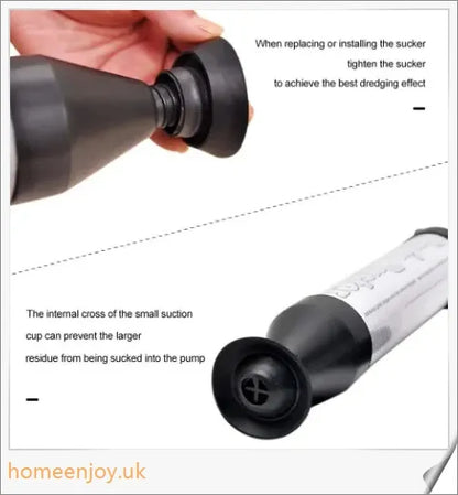 A versatile toilet plunger that uses air suction to effectively unclog drains in UK homes