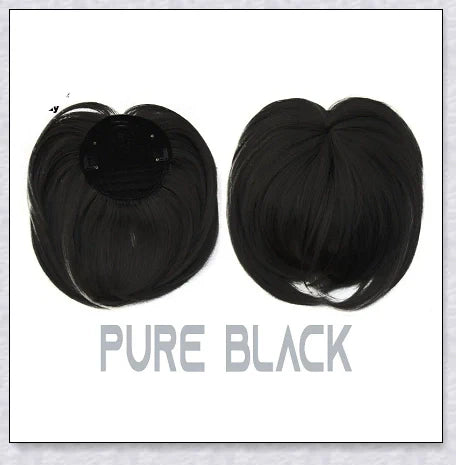 Magic Hair Topper Clip - Discreet Synthetic Hairpiece for Thinning or Graying Hair