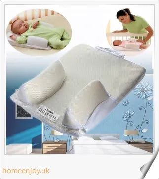 A premium baby sleep pillow with elevated head position, air vents, and breathable mesh fabric for comfortable, safe slumber.