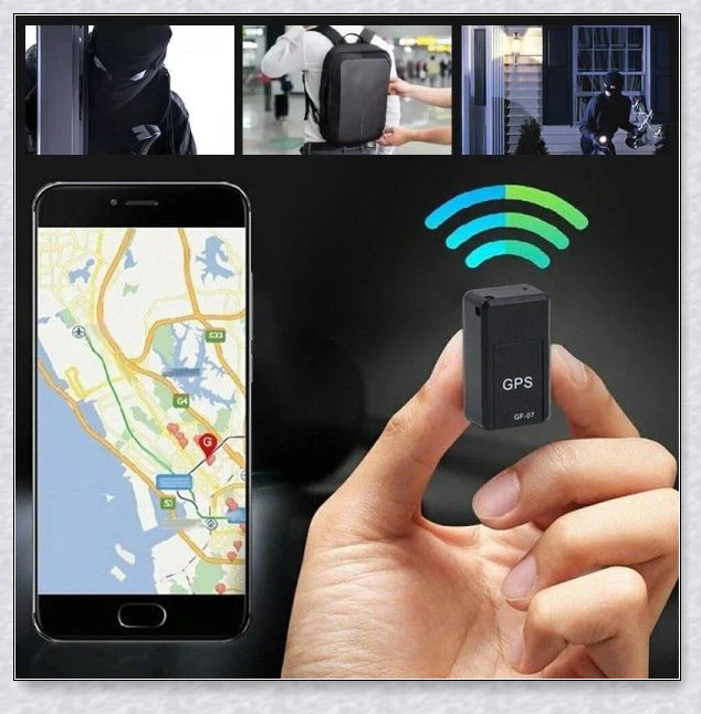 Magnetic Mini GPS Real - Compact GPS Tracker with Real-Time Location Updates and Historical Data
