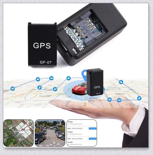 Magnetic Mini GPS Real - Compact GPS Tracker with Real-Time Location Updates and Historical Data