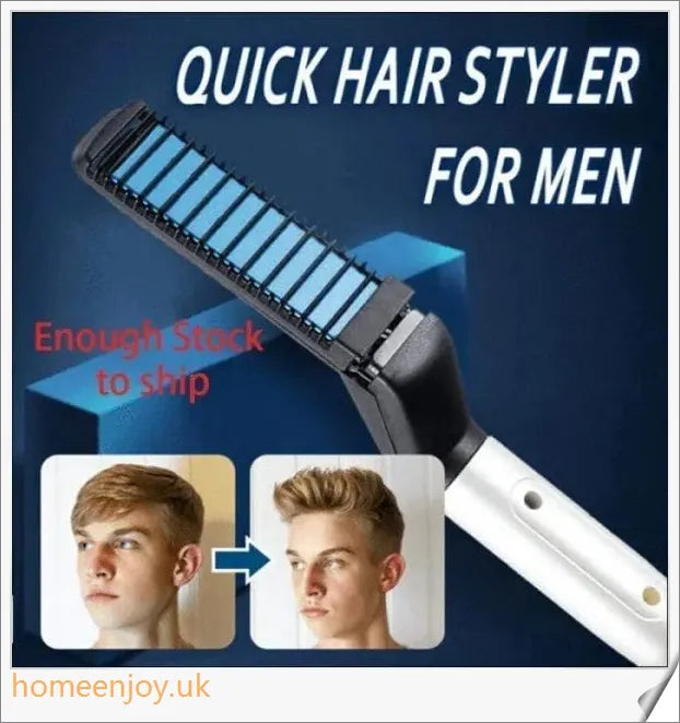 Beard Straightening Comb - Tame Unruly Facial Hair with Ease
