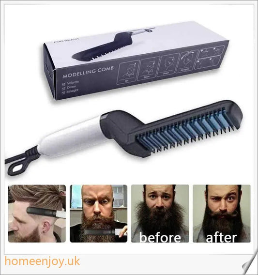 Beard Straightening Comb - Tame Unruly Facial Hair with Ease