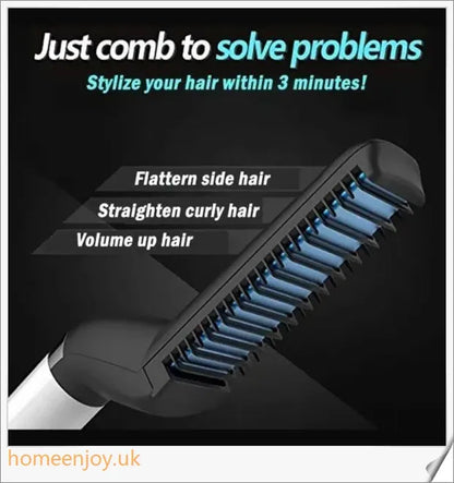 Beard Straightening Comb - Tame Unruly Facial Hair with Ease