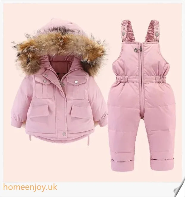 A cosy and stylish two-piece cotton set for babies and toddlers, available in a range of classic colours