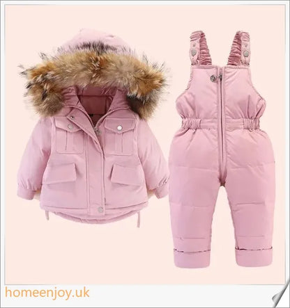 A cosy and stylish two-piece cotton set for babies and toddlers, available in a range of classic colours