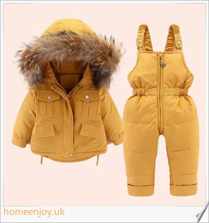 A cosy and stylish two-piece cotton set for babies and toddlers, available in a range of classic colours