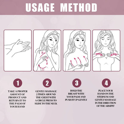 A luxurious breast beauty cream that lifts, tightens, and plumps the bust, formulated with premium natural ingredients.