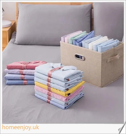 Dress Book - a space-saving clothes folder organizer that helps tidy up your wardrobe and prevent wrinkles in your luggage
