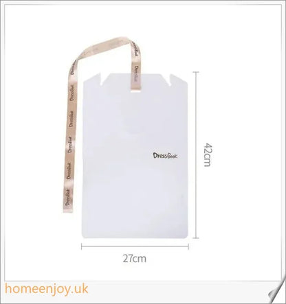 Dress Book - a space-saving clothes folder organizer that helps tidy up your wardrobe and prevent wrinkles in your luggage