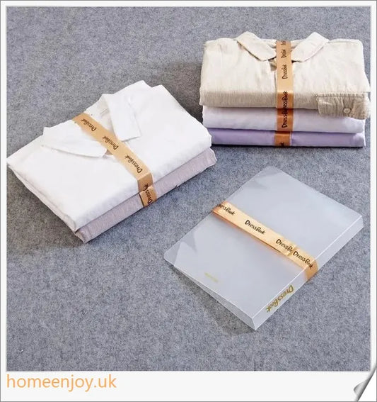 Dress Book - a space-saving clothes folder organizer that helps tidy up your wardrobe and prevent wrinkles in your luggage