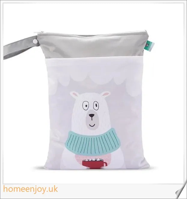 Traby Hand Baby Diaper Storage Bag - Portable and Waterproof Nappy Organiser Bag for Mums