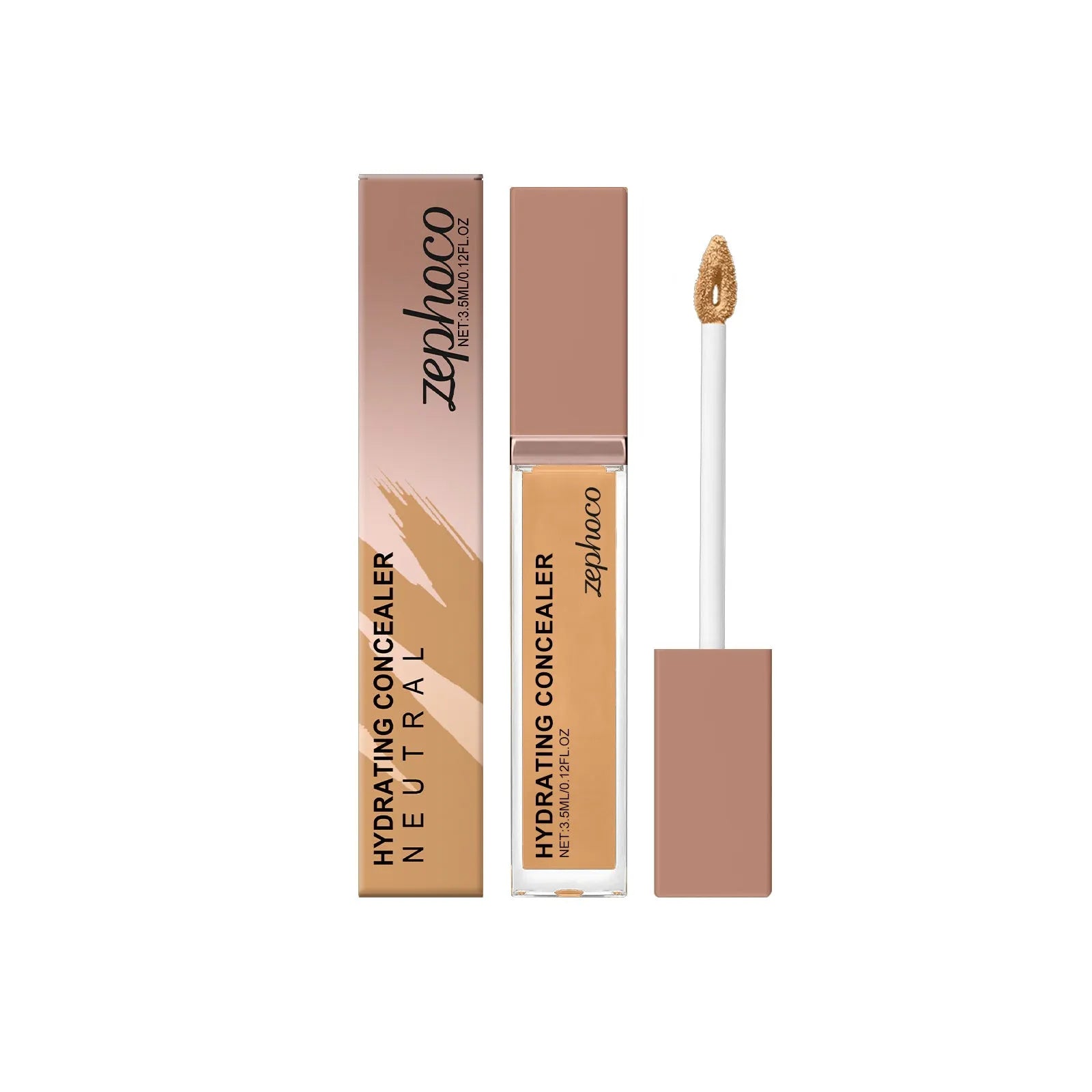 3.5ml tube of medium skin tone moisturising liquid foundation with natural finish.