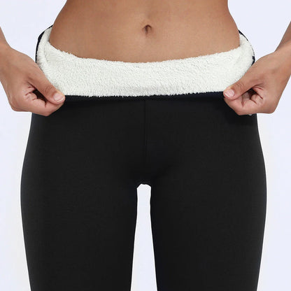 Cozy stretch leggings in a variety of stylish colors, featuring a warm, high-quality fabric blend and a flattering, high-stretch design.