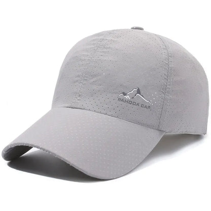 Korean style adjustable baseball cap in dome crown design with polyester fabric