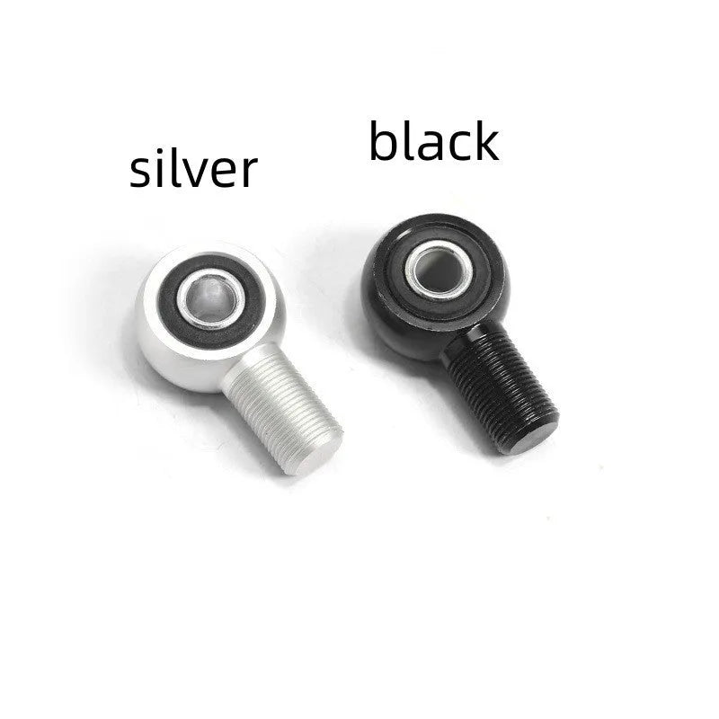 Aluminium alloy motorcycle shock absorber round head conversion kit with height adjustment options