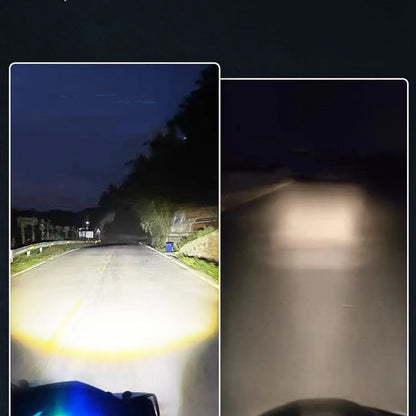 Chunfeng 150NK motorcycle LED headlight conversion bulb with integrated far and near beam