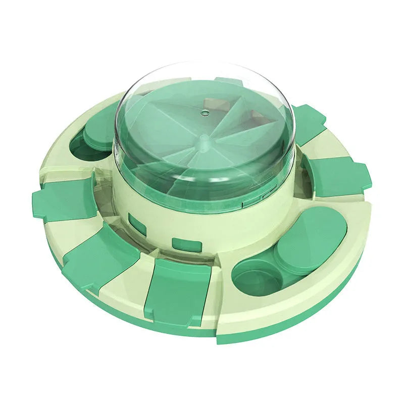 Plastic pet toy range with leaky bear dog toy, bulb tumbler cat toy, and sound teether ball in multiple colours