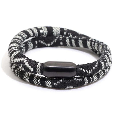 Bohemian Men's Stainless Steel Magnet Charm Bracelet in various colours