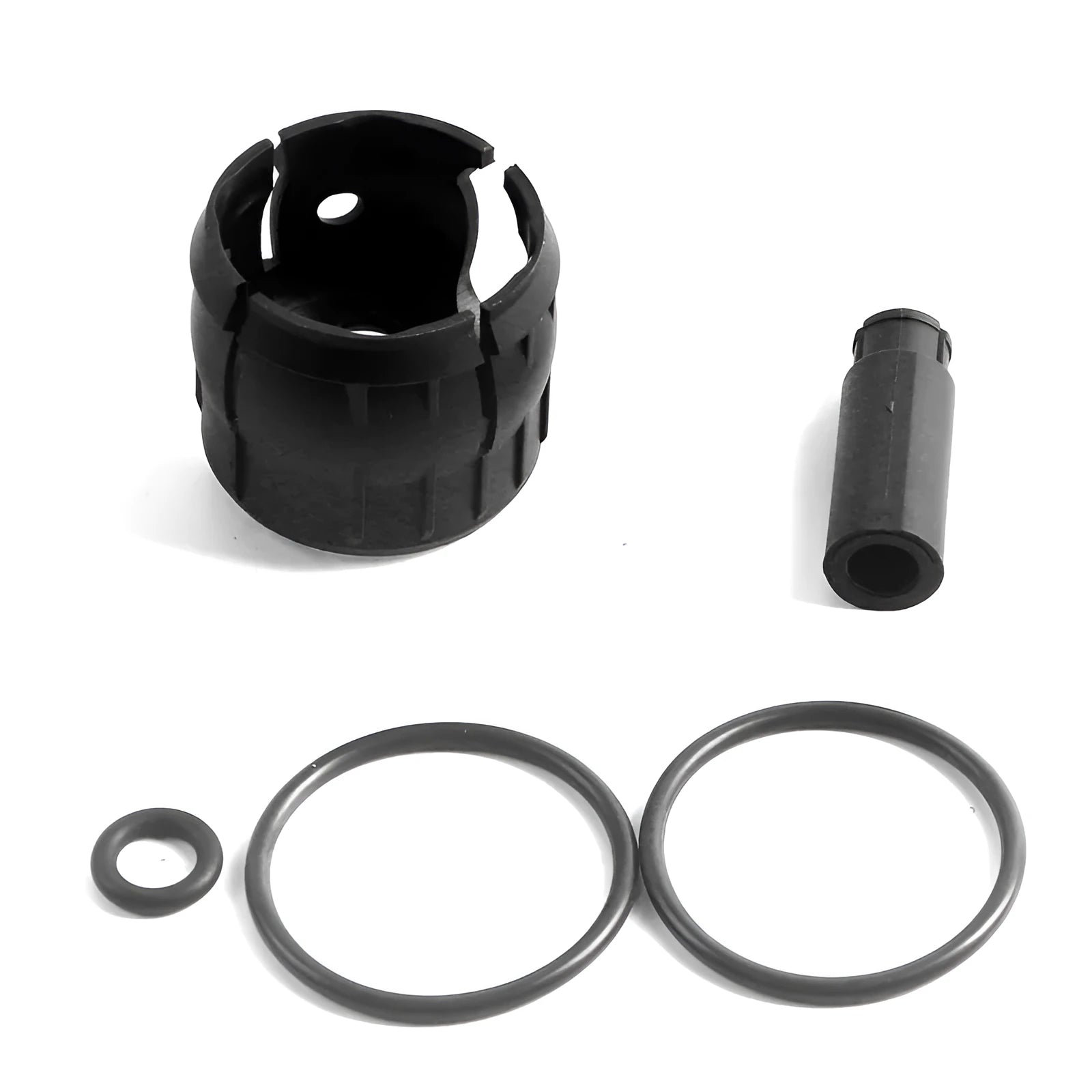Black plastic gear lever cover for Vauxhall Opel Saifeili manual car, shown next to ruler showing 3cm length.