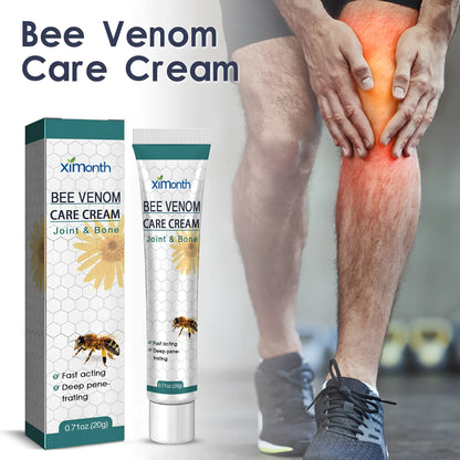 20g white tub of joint pain massage cream for universal skin types.