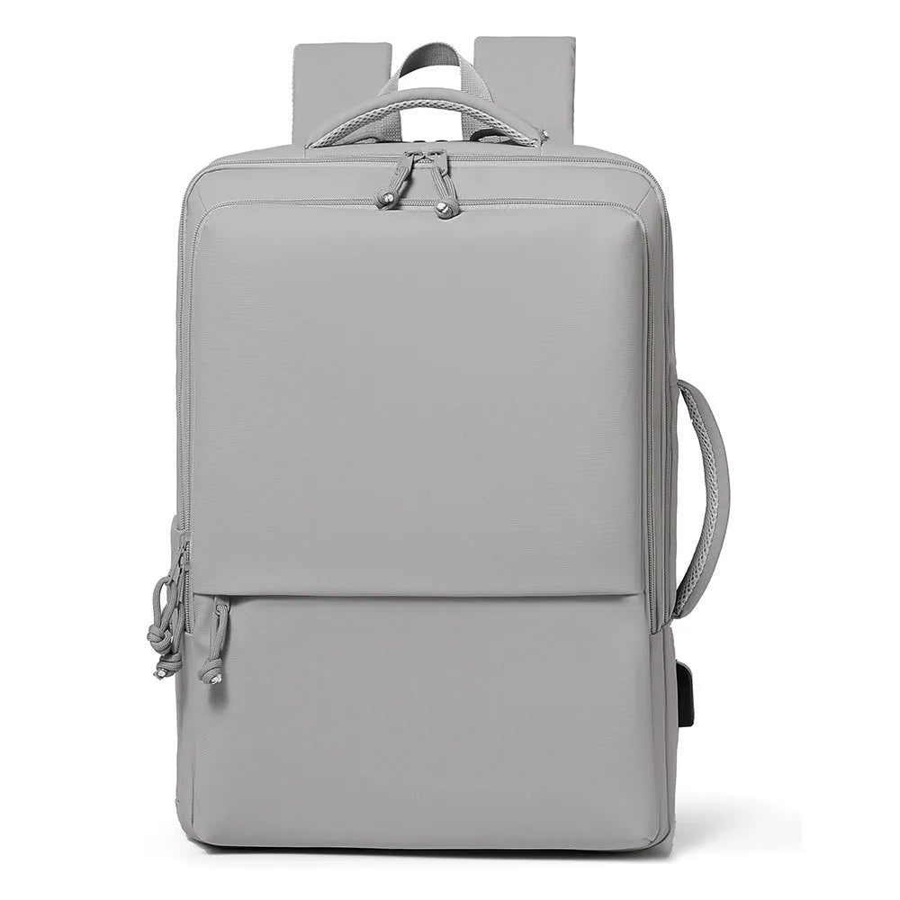 Waterproof oxford cloth commuter backpack in multiple colours with air pillow belt