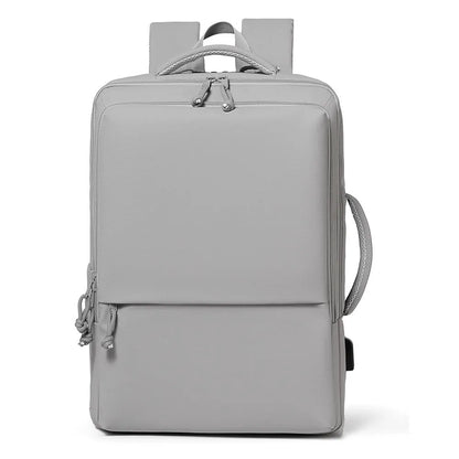 Waterproof oxford cloth commuter backpack in multiple colours with air pillow belt
