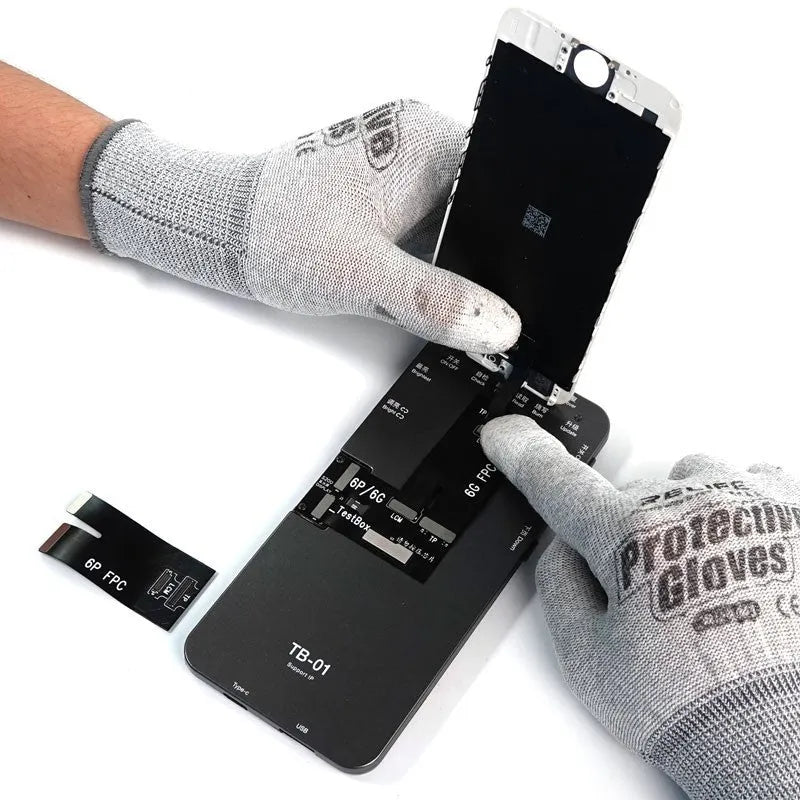 Mobile phone screen repair colour detector tool with intelligent screen tester for iPhone Samsung Huawei devices