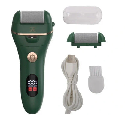 Electric Foot Grinder with dual-speed settings for removing dead skin and calluses