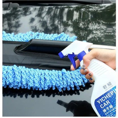 500ml powder sprayer car wax with dust wax applicator for paint maintenance