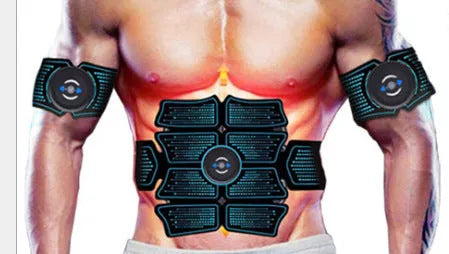 EMS Muscle Stimulator for ABS training with 3 hosts and adjustable belt