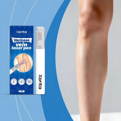 Varicose vein laser pen in ABS, compact handheld device for legs, arms and face, 1PC pack