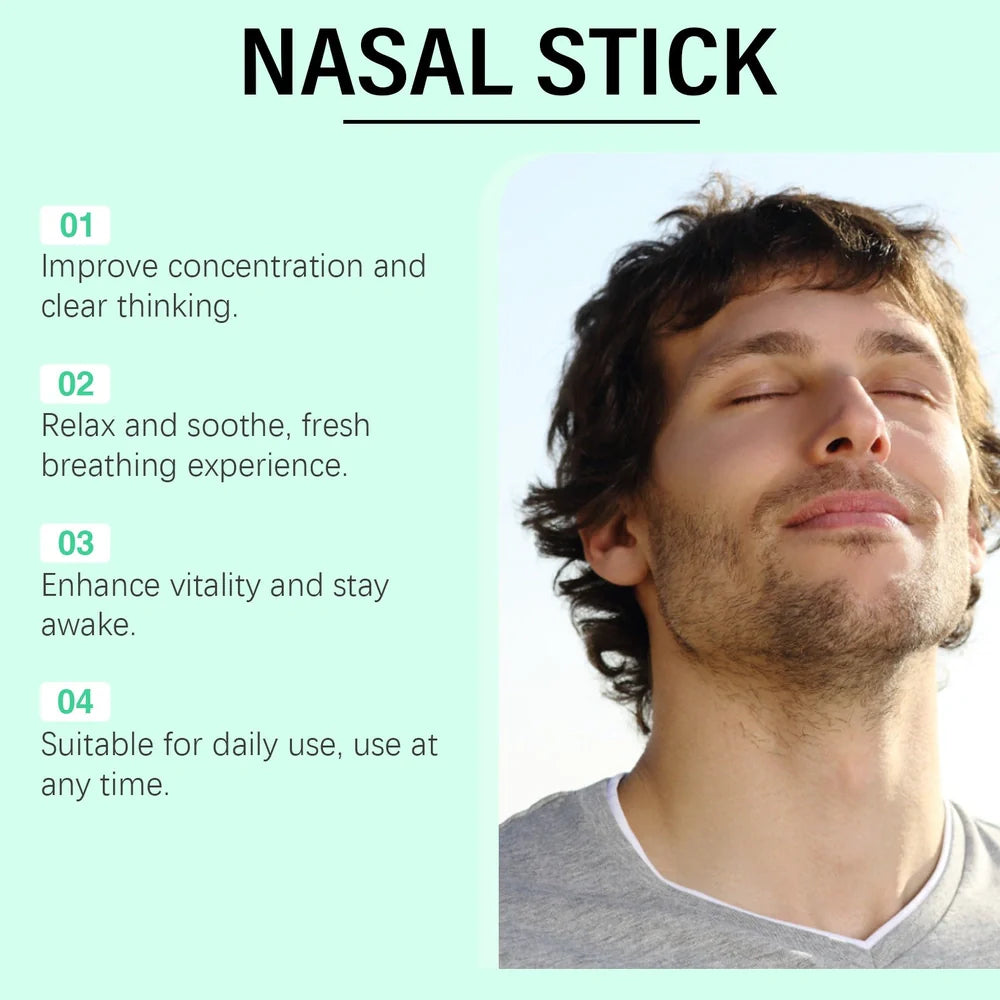 Mint Cool Nose Soothing Suit with three 1.8ml spray bottles containing 5.4ml total of menthol and spearmint nasal spray