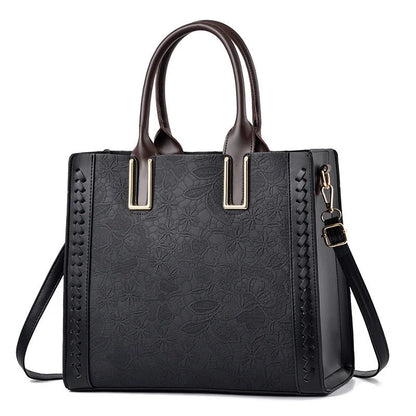 Adjustable PU Leather Shoulder Bag for Women in various colours