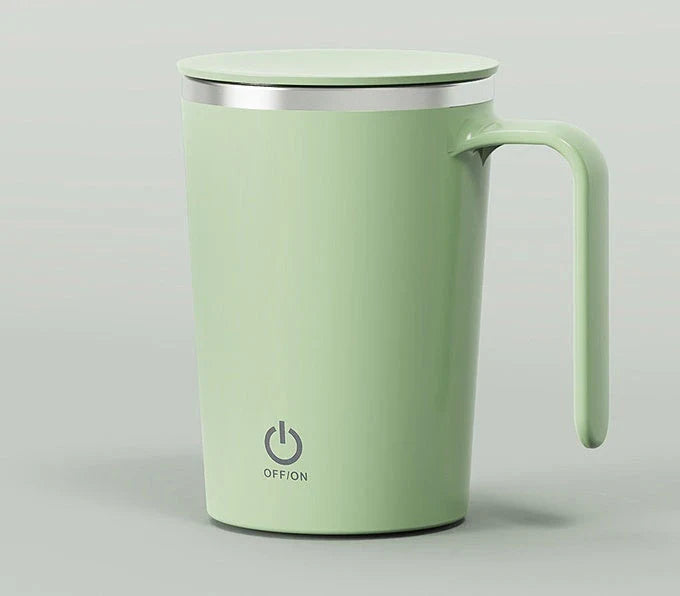 Automatic Electric Stirring Cup for Warm Beverages - Effortless Blending and Temperature Control