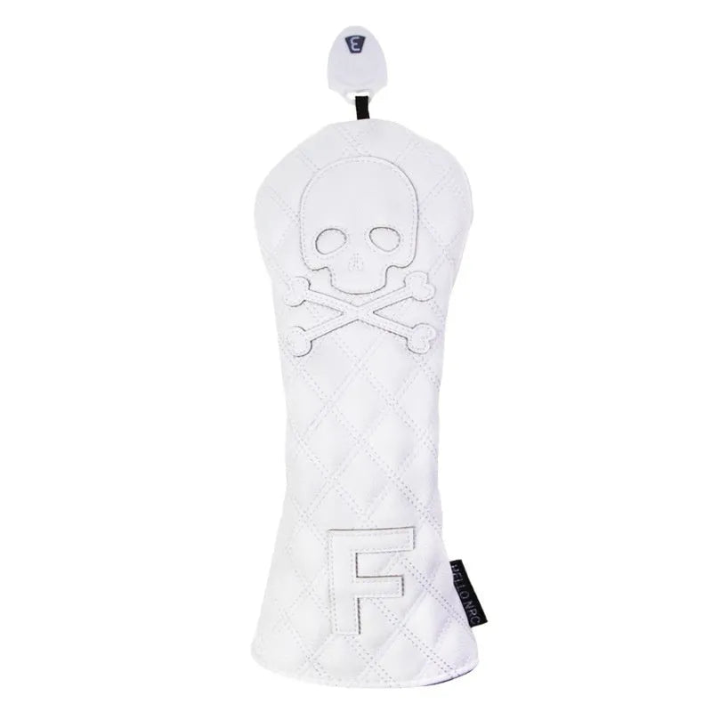 Golf waterproof protective cover for wooden poles in black and white options