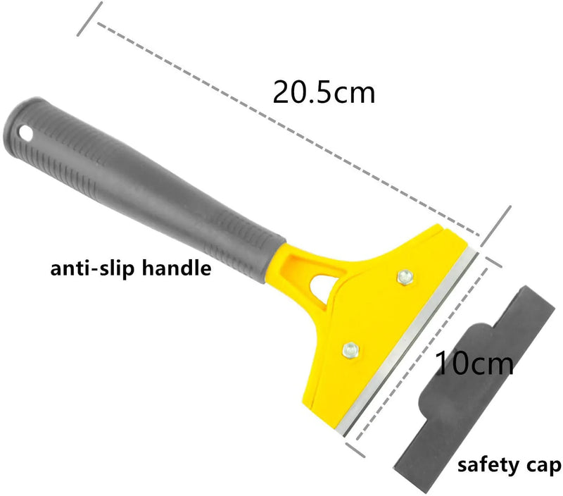 Car film wallpaper smoothing tool set, plastic construction for automotive window tinting and vinyl application, 10 piece set available, designed for professional and DIY use to remove air bubbles and ensure smooth adhesion of decorative films