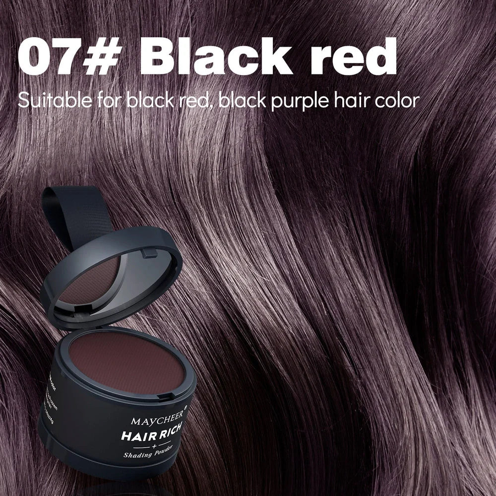 Hairline sculpting contour powder in plastic container with 4g content and waterproof properties