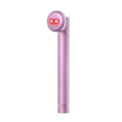 Facial lifting eye beauty instrument with vibration function and colour light therapy, aluminium alloy plastic construction