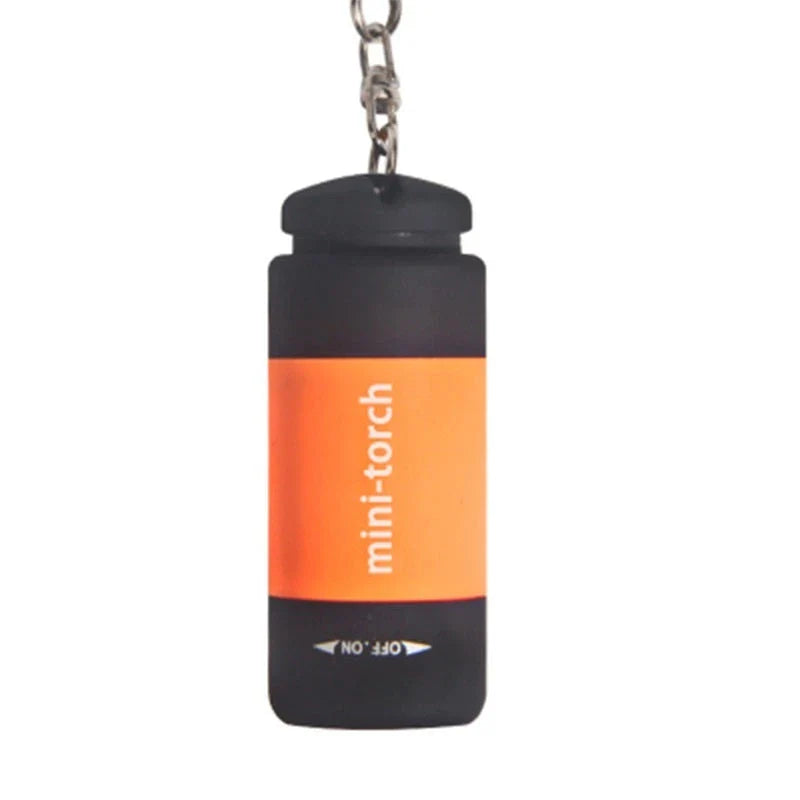 Compact and Versatile USB Rechargeable Flashlight in Various Colors