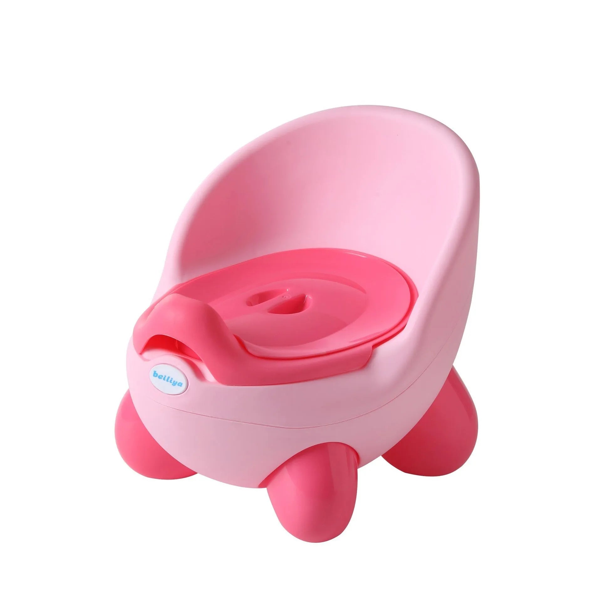 Dandan children's cartoon baby stool toilet in a choice of six colours including red, blue, and pastel pink.