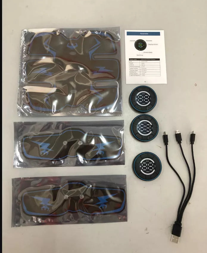 Smart Rechargeable Belly Patch for weight loss and abdominal toning