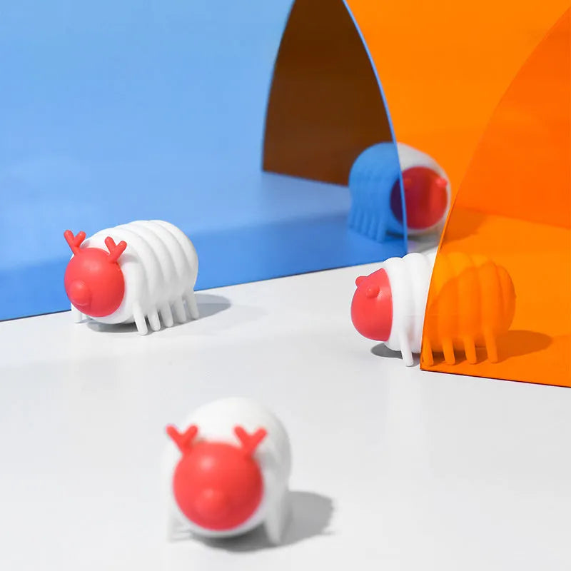 Interactive Cat Toy Smart Electric USB Rechargeable Wicked Kitten Pet Toy 20g Silicone PP for Indoor Play