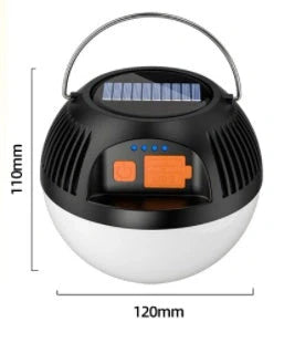 Outdoor Camping Type-C Charging USB Ball Portable Tent Light with high-brightness LED